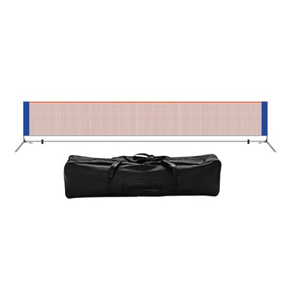 Pickleball Net Easy Install Portable Net System with Storage Bag Stable Steel Tube Lightweight PP Material Suitable for Parties Driveways Home Court - size: 6.1m