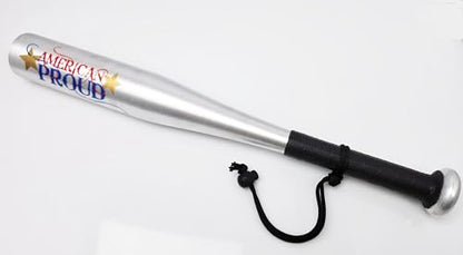 Ultima Supply Baseball Bat, Aluminum One Hand 18-Inch Training Bat, Softball Bat, Home/Car/Self Defense, Batting Practice, Aluminum Bat, Truck Tire Checker Bat Fishwacker Camping Gear tire Thumper - style: American Proud
