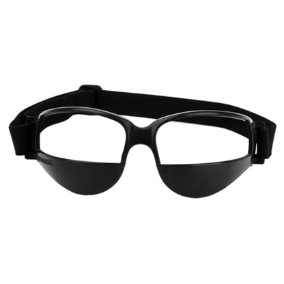 Basketball Glasses Low Head Training Aid Goggles Black Comfortable Soft Plastic Adjustable