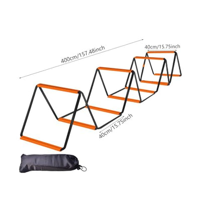 Agility Ladder, Soccer Speed Ladder, Multipurpose Agility Training Equipment, Football Footwork Ladder - size: 10 Grids With Bag