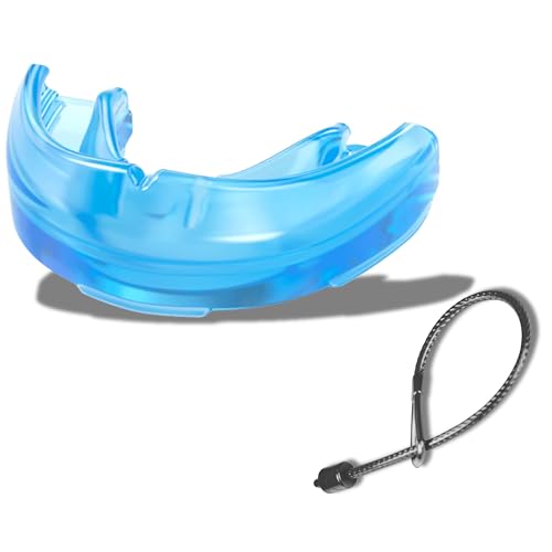 Shock Doctor Mouth Guard for Braces, Blue, Youth