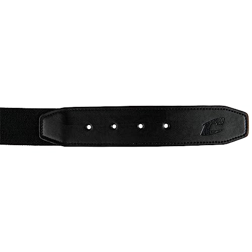 Champro Elastic Baseball Belt with 1.5-Inch Synthetic Tab - color: Black, size: Adult