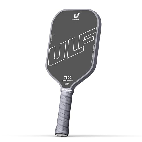 Pickleball Paddles,T800 Carbon Fiber 16mm MPP Foam Core Thermoformed Racket, Shock Absorbing Large Sweet Spot for Seniors Adults Intermediate Players,Premium Gift Set with 12-Month Warranty