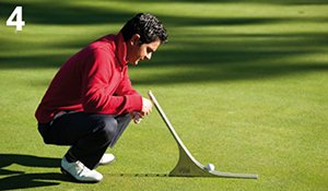 with Laser - Golf Putting Trainer
