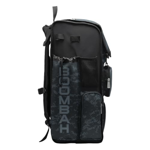 Boombah Superpack Bat Bag - Backpack Version (no wheels) - Holds 4 Bats - USA Clandestine 2 - Multiple Color Options