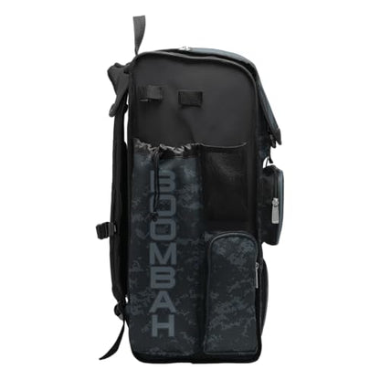 Boombah Superpack Bat Bag - Backpack Version (no wheels) - Holds 4 Bats - USA Clandestine 2 - Multiple Color Options