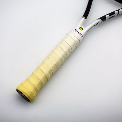Tacky Tennis Racket Grip Tape, 6 Pack Tennis Grips, Absorbent and Enhanced Tennis Racquet Overgrip Tape（Gradient Color - color: Yellow
