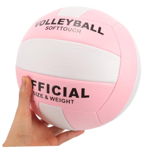 Inflatable Soft Volleyball Training Ball Standard Sports Ball for Indoor Outdoor Practice Accurate Control