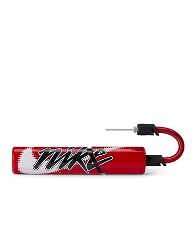Nike Unisex Adult Essential Ball Pump - color: University red/university red/white