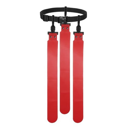 Flag Football Set, Adjustable Flag Football Belt - color: Red