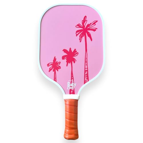 Rally Club Pickleball Paddles for Men Women | Carbon Fiber Polymer Honeycomb Composite Core | Lightweight Durable | Uniquely Designed Stylish for Singles Doubles - color: Aloha