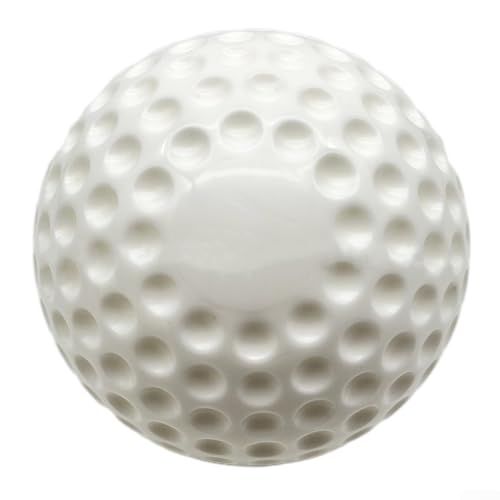Dimpled Baseball Softball for Pitching Machine Training PU Material Ball 9 Inch 12 Inch Available Training Equipment for Daily Hitting Practice Lightweight