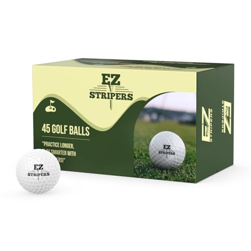 – Bulk Golf Balls Pack of 45 High-Durability Value Golf Balls for Maximum Distance & Control, Ideal for All Skill Levels
