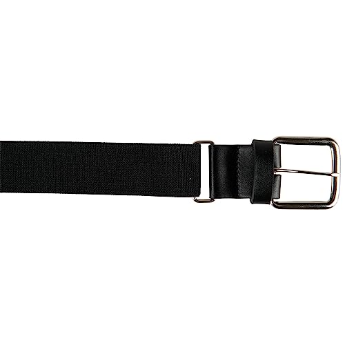 Champro Elastic Baseball Belt with 1.5-Inch Synthetic Tab - color: Black, size: Adult