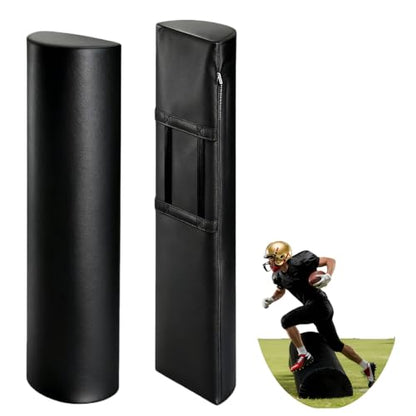 2 Pcs Football Tackle Dummy Waterproof Football Training Equipment Heavy-Duty Football Training Equipment with Handles Suitable for Footwork, Passing, and Agility Training