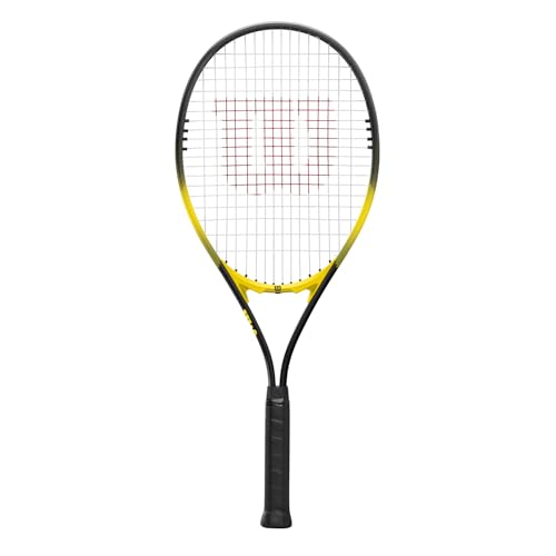 Wilson Energy XL Tennis Racket- Black/Yellow, 4-3/8"