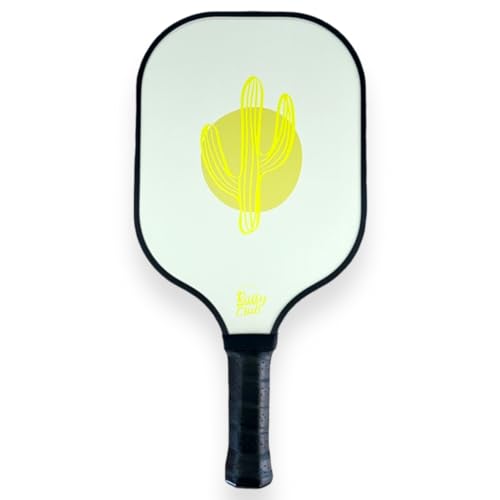Rally Club Pickleball Paddles for Men Women | Carbon Fiber Polymer Honeycomb Composite Core | Lightweight Durable | Uniquely Designed Stylish for Singles Doubles - color: Ranch Water