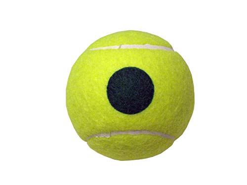 Penn Control Plus Tennis Balls - Youth Felt Green Dot Tennis Balls for Beginners, 1 Can 3 Balls