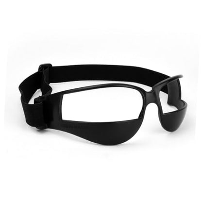 Basketball Anti-Low Head Training Glasses Sports Eyewear for Ball Handling Comfortable Soft Design for Youth Adults Black