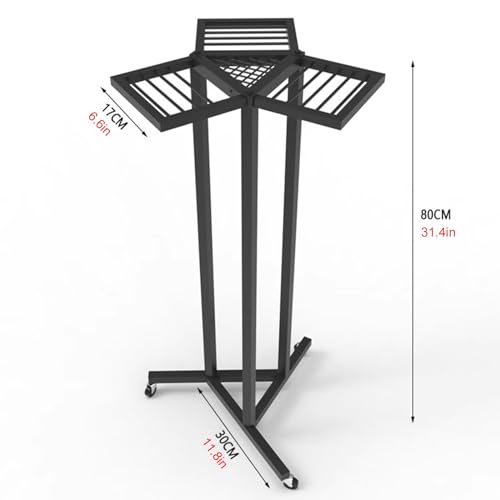 Sports Ball Organizer Holder Shelf Mobile Pingpong Balls & Racket Rack, Sturdy Table Tennis Equipment Storage Stand for Training Hall/Game Room/Garage Display, Save Space