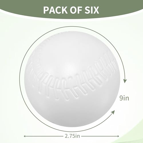 T-Ball Replacement Balls Compatible with Little Tikes TotSports - 6PCS 2.7"(7cm) Plastic T Balls, Compatible with Little Tikes Accessories