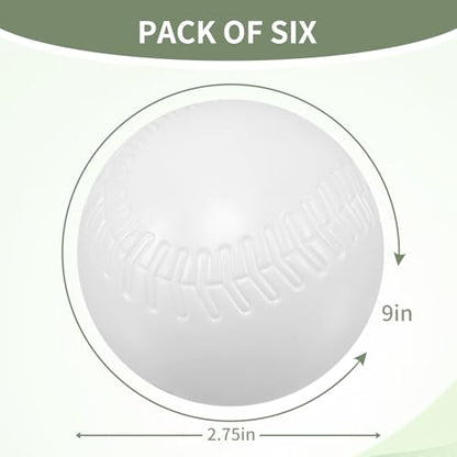 T-Ball Replacement Balls Compatible with Little Tikes TotSports - 6PCS 2.7"(7cm) Plastic T Balls, Compatible with Little Tikes Accessories