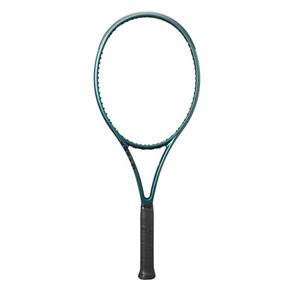Wilson Blade 100UL V9 Strung Performance Tennis Rackets - Strung with Sensation 16 Natural at Mid Range Tension