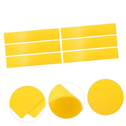 BESPORTBLE Landmark Yellow Markers Soccer Equipment for Training Tennis Circle Area Rug Pickleball Tape for Outdoor