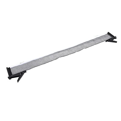 Professional Table Tennis Net Rack Set Portable Indoor Replacement Net with Metal Brackets Nylon Mesh 172cm