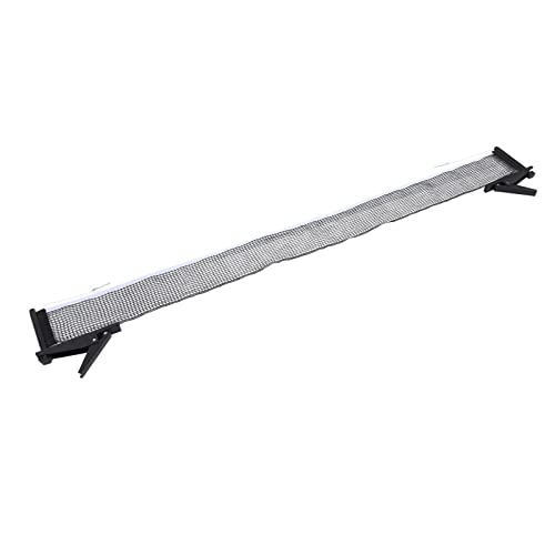 Professional Standard Table Tennis Net Rack Set Stable Clamp On 4CM Table for Indoor Match Nylon Net for Professional or Amateur Players Stainless SteelMetal 67.7in