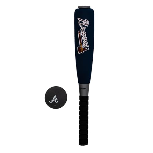 Franklin Sports MLB Jumbo Foam Baseball Bat + Ball Sets - Kids Oversize Foam Baseball Bats + Soft Baseballs - Indoor + Outdoor Youth Baseball Toy - MLB Team Baseball Bat + Ball Sets