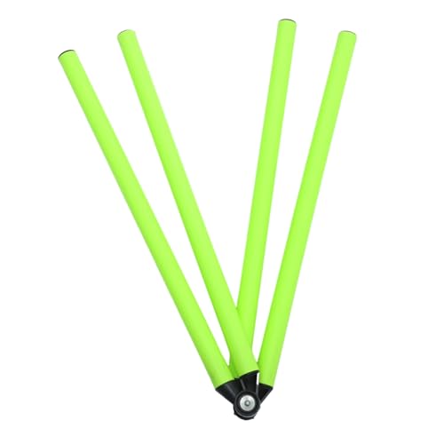 POPETPOP 2Pcs Agility Training Poles for Soccer Basketball Durable Practice Rods for Speed Agility Drills Bright Color Design for Outdoor Sports Training