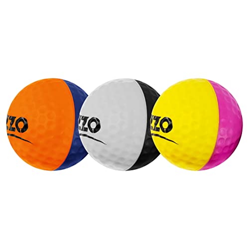 Izzo Golf Tru Spin Foam Practice Balls - with Option of shagger/Practice Set - style: Tru Spin 12 Pack
