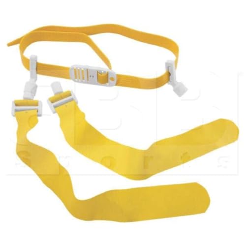Champion Sports Unisex Adult Flag Football Belts - color: Yellow, size: 52"
