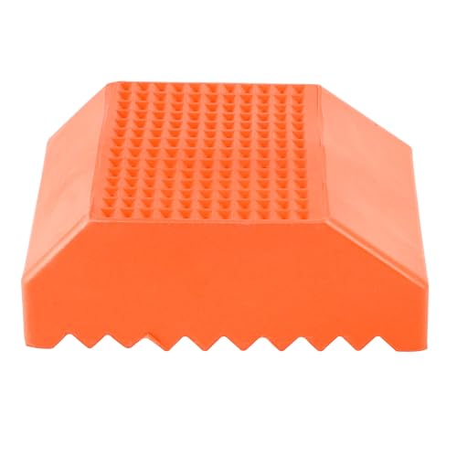 Cannon Sports Football Kicking Tee - Durable Rubber Construction for Extra Points & Field Goals, Improves Accuracy and Distance - color: Orange