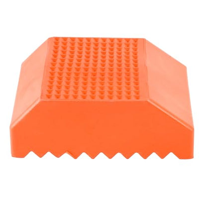 Cannon Sports Football Kicking Tee - Durable Rubber Construction for Extra Points & Field Goals, Improves Accuracy and Distance - color: Orange