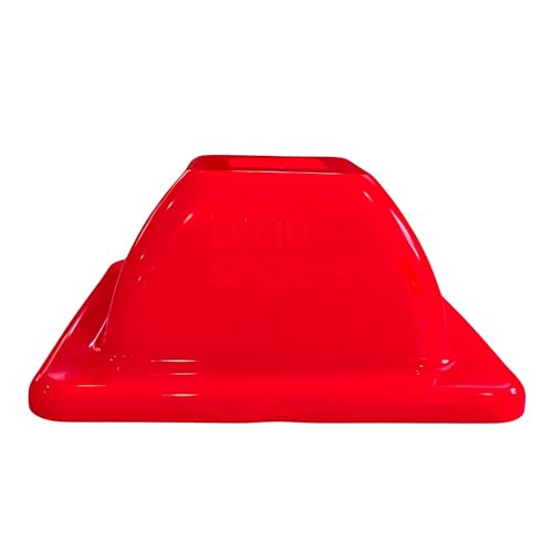 LVL10 Pro Training Cones - 2" Mini Soccer Cones for Sports Training - for Basketball, Football, Basketball and Agility Drills - Soccer Field Markers That Won't Crack, Slide or Fly - color: Orange, style: 50 Pack
