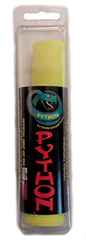 Python Racquetball Replacement Rubber Grip - color: Yellow