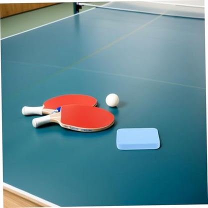 TOYANDONA 2pcs Table Tennis Cleaner Kit Dual-Sided Sponge Rubber Care Eraser Quick-Drying Maintenance for Rackets Rubber Compact Portable Cleaning Accessories