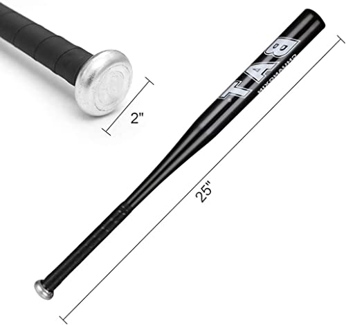 Farsler Baseball Bat 25 Inch Aluminum Alloy Thickened Baseball Bat Home Defense and Personal Self-Defense