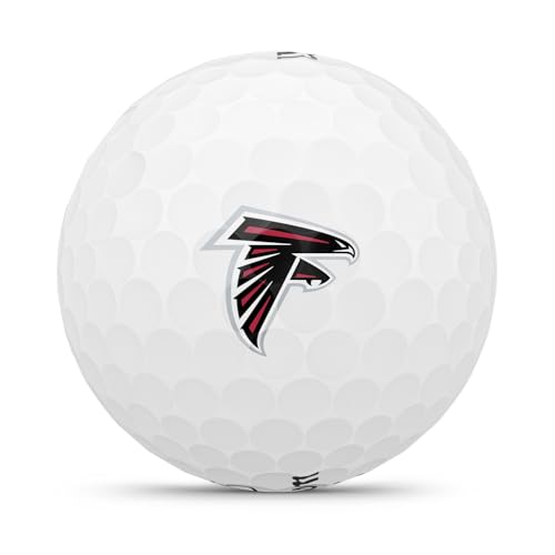 WILSON 2025 Duo Soft NFL Golf Ball - 12 Balls, White, Atlanta Falcons - color: Atlanta Falcons