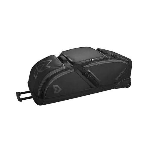 DeMarini Spectre V2 Baseball/Softball Bags - color: Black, style: Wheeled Bag