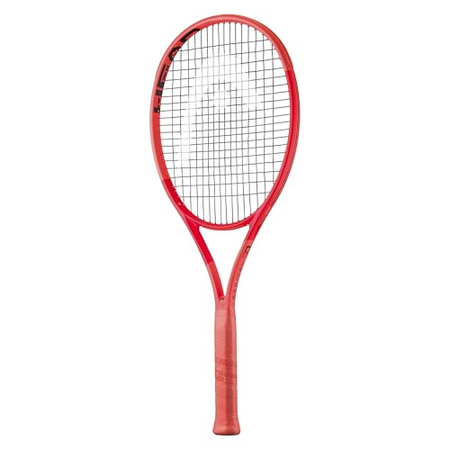 HEAD Radical Team Tennis Racquet - Strung Mid Tension with Velocity 16 Gauge - 4 1/8