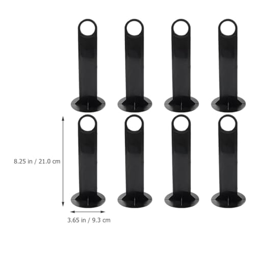 Cabilock Soccer Cone Holders 8-Pack Football Training Stand with Disc Cone Storage Rack Portable Carrying Holder for Sports Field Agility and Marking Discs