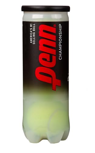 Penn Championship High Altitude Tennis Balls - Extra Duty Felt Pressurized Tennis Balls, 12 Can, 36 Balls