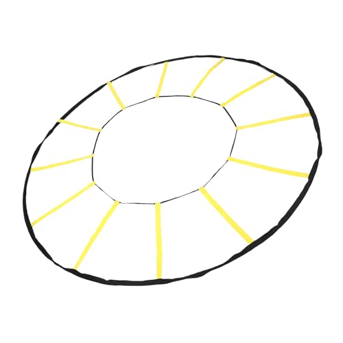 Premium Nylon Circular Training Ladder 12 Rungs Soccer Basketball Football Trainer for Athletes