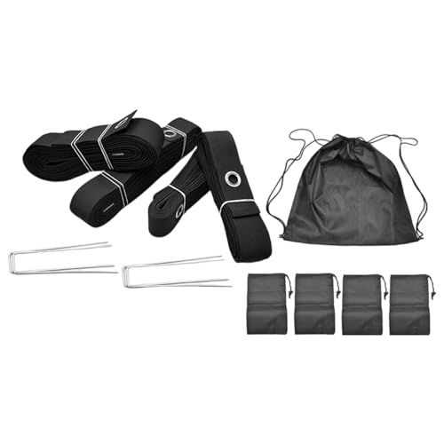 Beach Volleyball Line Border Portable Line Markers Markers with Ground Nails Volleyball Borders Courts Webbing Marker