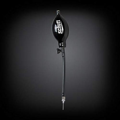 Schutt Sports Football Helmet Inflator Pump - Designed Specifically for Fitting Football Helmets with Inflatable Liners Black, One Size