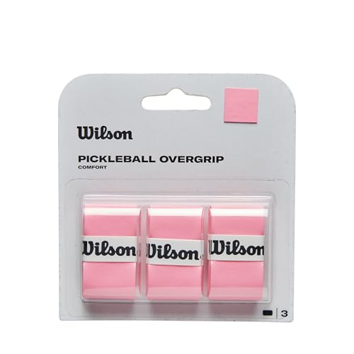 WILSON Pickleball Paddle Overgrips - 3 Pack - color: Pink