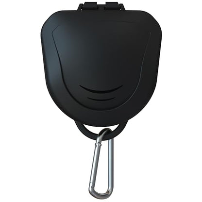 Ventilated Protective Mouth Guard Case (Black) - color: Black
